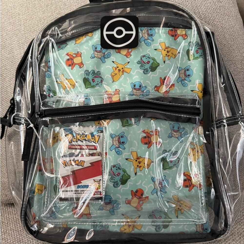 Pokémon Clear Backpack - Picture 3 of 9